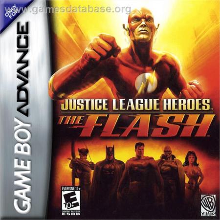 Cover Justice League Heroes - The Flash for Game Boy Advance